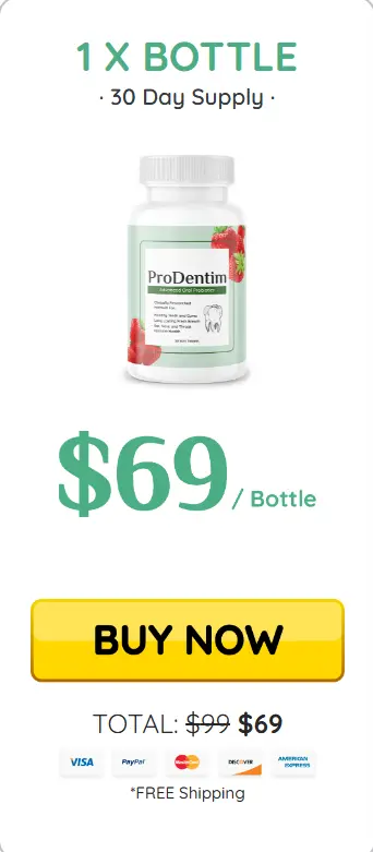 Order ProDentim 1 bottle